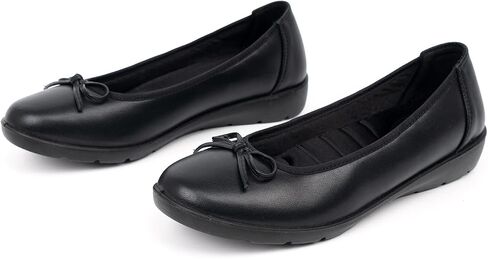 VJH confort Women’s Mary Jane Flats Comfortable Round Toe Arch Support Walking Shoes in Kuwait