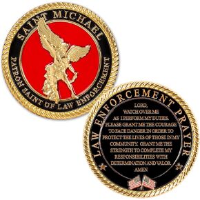 USMC Armed Forces Prayer Coin - Marine Corps Valor Challenge Coin| USMC Gifts - Certified Service Disabled USMC Veteran Owned Small Business