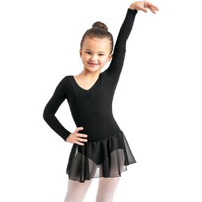 فستان Capezio النسائي بأكمام طويلة
