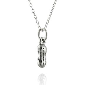 FashionJunkie4Life Sterling Silver Fun Dainty Food Pendant Necklaces for Women