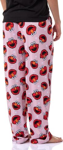 Sesame Street Women's Elmo Muppet Face Tossed Print Sleep Pajama Pants in Kuwait