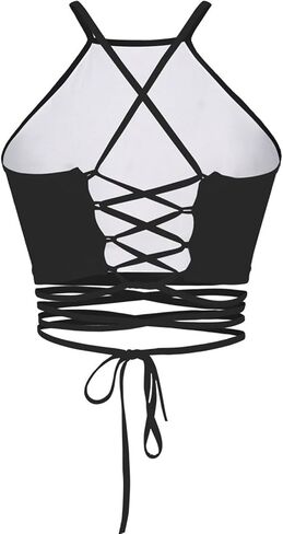 المرأة المطبوعة الرسن ضمادة سترة المحاصيل أعلى القميص in Kuwait