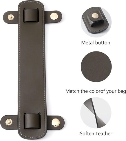 وسادة حزام كتف جلدية مضادة للانزلاق ومخفضة لحقائب التسوق وحقائب اليد وحقائب العمل وغيرها من الإكسسوارات النسائية in Kuwait