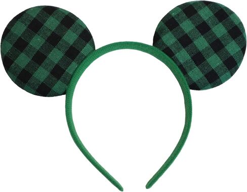 عصابة رأس ميكي ميني آذان من CLGIFT، آذان ميكي سوداء فضية بدون قوس DIY ميني، آذان للأولاد، آذان ميكي كبيرة (قرصان) in Kuwait