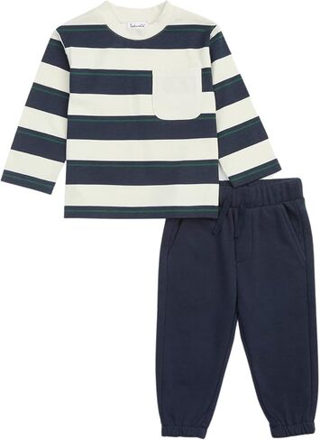 Splendid Boys Field Day Stripe Long Sleeve Set in Saudi Arabia