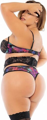 Mapalé by Espiral womens 7496x Two-in-one Babydoll & Three Piece Set in Kuwait