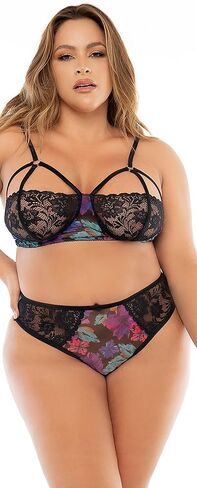 Mapalé by Espiral womens 7496x Two-in-one Babydoll & Three Piece Set in Kuwait