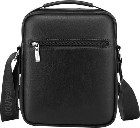 Eshow Men's Crossbody Shoulder Bag Leather Men Messenger Bag Retro Side Satchel PAD Bag For Work Business Sling Casual Bag in Kuwait