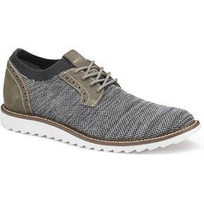 Johnston & Murphy Men’s Duncan Knit Plain Toe Shoe - Men’s Walking Shoes, Casual Shoes for Men, Men’s Casual Shoes, Flexible Knit Shoes for Men, Cushioned EVA Insole & Sawtooth EVA Sole