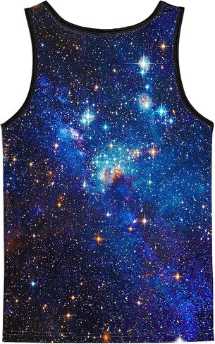 Asylvain 3D Tank Tops for Men Women Cool Design Graphic Sleeveless Shirts Summer Tops in Kuwait