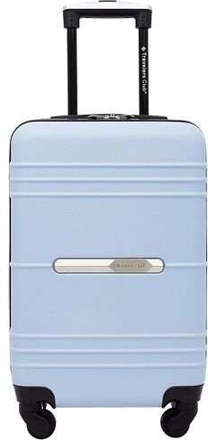 TRAVELERS CLUB Richmond 20" Carry On Suitcase Hardside Spinner Luggage With 360 4 Wheel System - BLUE in Kuwait