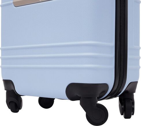 TRAVELERS CLUB Richmond 20" Carry On Suitcase Hardside Spinner Luggage With 360 4 Wheel System - BLUE in Kuwait