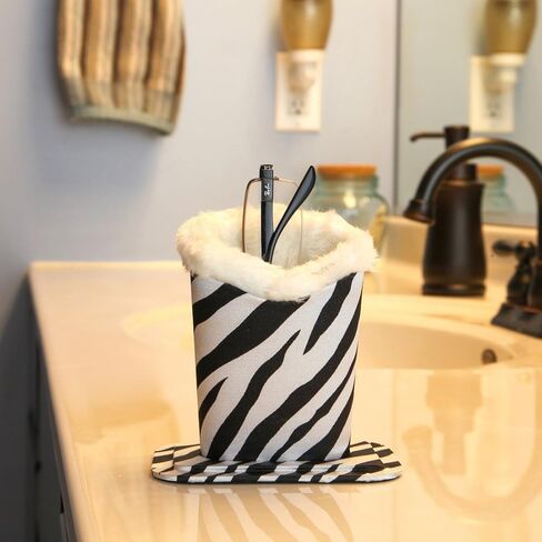 حامل النظارات المبطن بالقطيفة من Home-X (حمار وحشي) in Kuwait