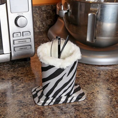 حامل النظارات المبطن بالقطيفة من Home-X (حمار وحشي) in Kuwait