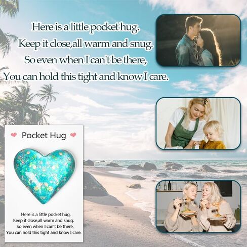 هدية رمزية للعناق للجيب للنساء والرجال والأم والجدة والحفيدة والابنة والابن وهدايا عيد الميلاد لصديق الأخت والأخ وجيب عناق القلب لصديقها وصديقتها هدية عيد الحب in Kuwait