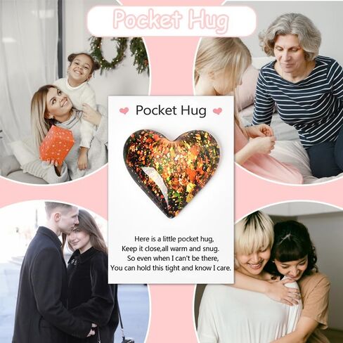 هدية رمزية للعناق للجيب للنساء والرجال والأم والجدة والحفيدة والابنة والابن وهدايا عيد الميلاد لصديق الأخت والأخ وجيب عناق القلب لصديقها وصديقتها هدية عيد الحب in Kuwait