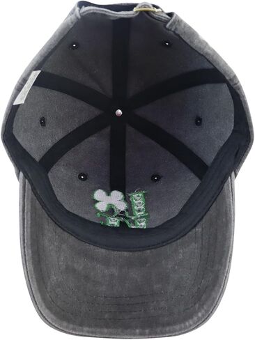 قبعة Xpayzere St Patricks Day للنساء والرجال، قبعة بيسبول مضحكة قابلة للتعديل ومطرزة بالقطن in Kuwait