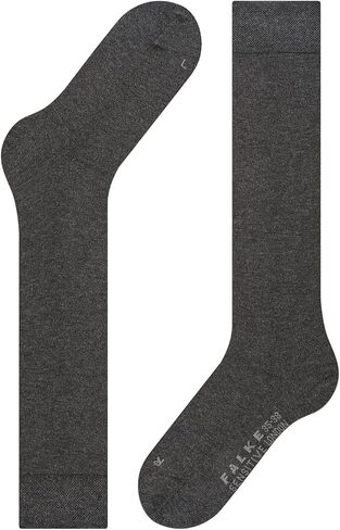 FALKE Women's Sensitive London Knee-High Socks, Knee-High, Lightweight Soft Knit, Breathable, Skin-Friendly, Cotton in Kuwait