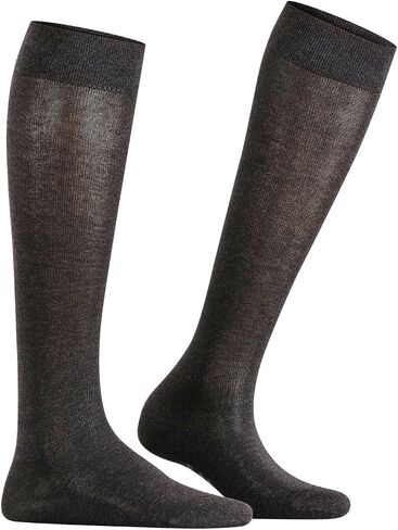 FALKE Women's Sensitive London Knee-High Socks, Knee-High, Lightweight Soft Knit, Breathable, Skin-Friendly, Cotton in Kuwait