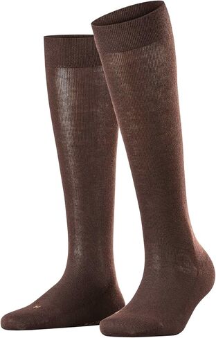 FALKE Women's Sensitive London Knee-High Socks, Knee-High, Lightweight Soft Knit, Breathable, Skin-Friendly, Cotton in Kuwait