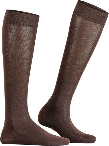 FALKE Women's Sensitive London Knee-High Socks, Knee-High, Lightweight Soft Knit, Breathable, Skin-Friendly, Cotton in Kuwait