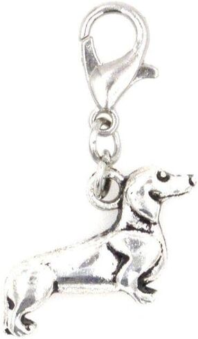 It's All About...You! Dachshund Dog Clip on Charm Perfect for Necklaces and Bracelets 97T in Saudi Arabia