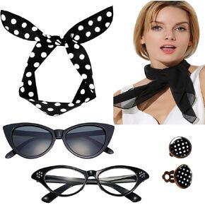 Breevo 50s Costume Accessories Set for Women in Kuwait