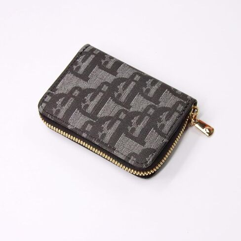 محفظة بطاقة الائتمان فيليتا، حامل بطاقات بسحاب للجنسين، محفظة سفر آمنة لحامل بطاقات الائتمان RFID (أسود-3) in Kuwait