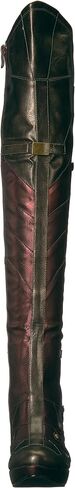 Ellie Shoes Women's Wonder Superhero Boots - Sexy Thigh High Heels Red Gold, 6 in Saudi Arabia