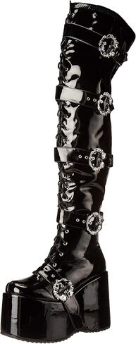 حذاء Ellie Shoes Women's Platform Over The Knee 500-KAMORA-BLK-10 in Kuwait