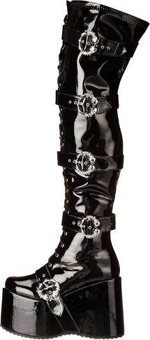 حذاء Ellie Shoes Women's Platform Over The Knee 500-KAMORA-BLK-10 in Kuwait