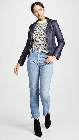 IRO Women's Han Leather Jacket in Saudi Arabia