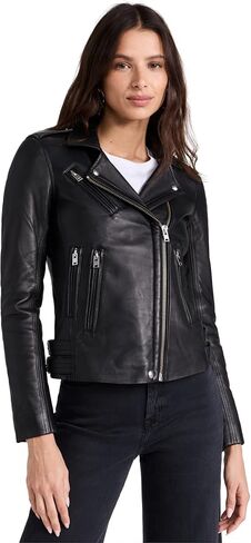 IRO Women's Han Leather Jacket in Saudi Arabia