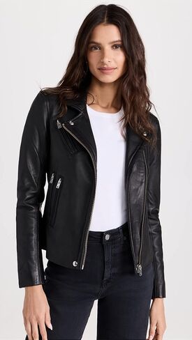 IRO Women's Han Leather Jacket in Saudi Arabia
