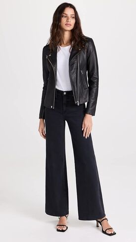 IRO Women's Han Leather Jacket in Saudi Arabia