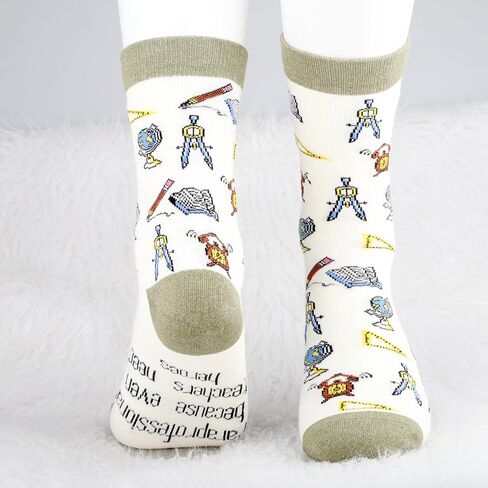 MBMSO 2 Pair Paraprofessional Gift Socks Paraprofessional Teacher Appreciation Gift Paraeducator Gift Teaching Assistant Gift in Saudi Arabia