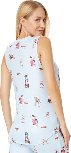 PJ Salvage Women's Loungewear Ruffin It Tank in Kuwait