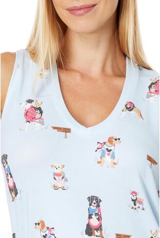 PJ Salvage Women's Loungewear Ruffin It Tank in Kuwait