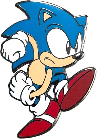 Speedy Sonic - Classic Sonic The Hedgehog Collectible Pin in Saudi Arabia