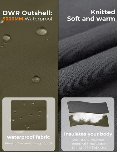 Soularge Men's Big and Tall Winter Thickened Warm Reversible Puffer Vest in Kuwait