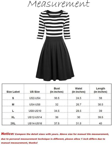 BI.TENCON Women's 1950s Vintage Retro Cocktail Swing Dresses with Sleeves Midi Length in Saudi Arabia