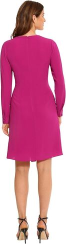 Maggy London Women's Faux Wrap Crepe Dress with Asymmetric Hem Workwear Office Event Date Night Out Guest of in Kuwait