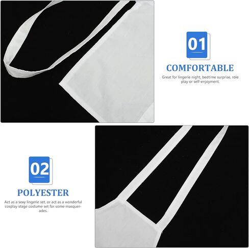 BESTOYARD Men Sexy Outfits Lingerie Set Chef Sexy Cosplay Outfits Apron for Bachelor Party Role Play Costume Waiter Lingerie Valentine Birthday Gift in Saudi Arabia
