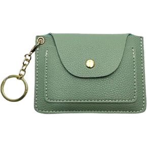 فيليتا - حافظة بطاقات الائتمان الجلدية العصرية للجنسين مع سلسلة مفاتيح (أزرق) in Kuwait