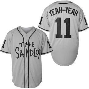 The Sandlot Benny 'The Jet' Rodriguez Michael Squints Alan Yeah-Yeah Bel Air 3D Print Fashion Movie Baseball Jerseys in Kuwait