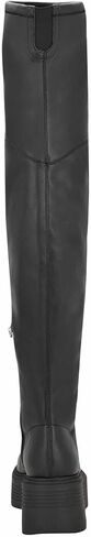 Nine West Women's GETON Over-The-Knee Boot, Black 001, 8 in Saudi Arabia