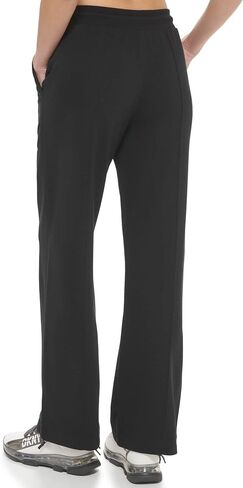 DKNY Women's Tonal Stacked Logo Pant Wide Leg in Saudi Arabia