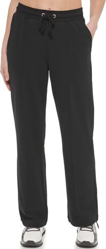 DKNY Women's Tonal Stacked Logo Pant Wide Leg in Saudi Arabia