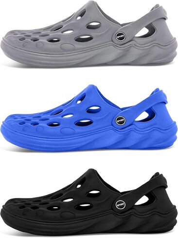 قباقيب المغامرات للبالغين من الجنسين مع حزام خلفي، أحذية مائية سهلة الارتداء في الهواء الطلق، أحذية دعم قوس القدم خفيفة الوزن وجيدة التهوية in Kuwait