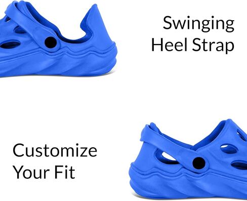 قباقيب المغامرات للبالغين من الجنسين مع حزام خلفي، أحذية مائية سهلة الارتداء في الهواء الطلق، أحذية دعم قوس القدم خفيفة الوزن وجيدة التهوية in Kuwait